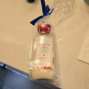 Bath & Body Works Gingham Love Body Lotion - Red and White